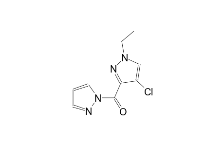 1H-pyrazole, 4-chloro-1-ethyl-3-(1H-pyrazol-1-ylcarbonyl)-