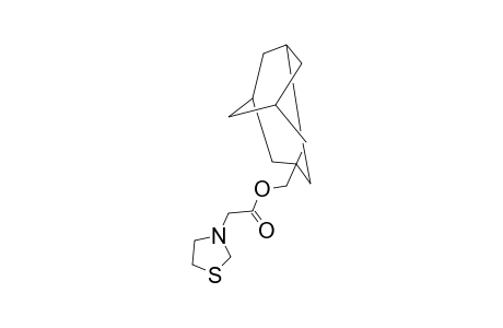 3-[[[(1-ADAMANTYL)-METHOXY]-CARBONYL]-METHYL]-THIAZOLIDINE