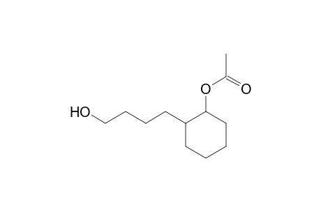 Acetate, 2-(4-hydroxybutyl)cyclohexyl ester