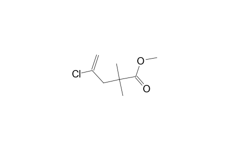 Methyl 4-chloro-2,2-dimethyl-4-pentenoate