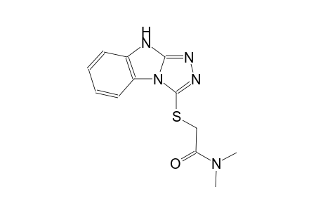 acetamide, N,N-dimethyl-2-(9H-[1,2,4]triazolo[4,3-a]benzimidazol-3-ylthio)-