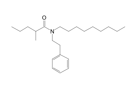 Valeramide, 2-methyl-N-(2-phenylethyl)-N-nonyl-