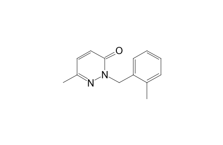 6-methyl-2-(o-methylbenzyl)-3(2H)-pyridazinone