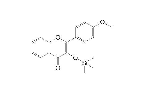 Flavone <3-hydroxy-4'-methoxy->, mono-TMS