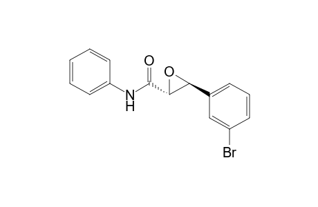 trans-3-(3-Bromophenyl)-N-phenyloxirane-2-carboxamide
