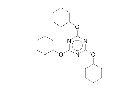 2,4,6-Tris(cyclohexyloxy)-1,3,5-triazine