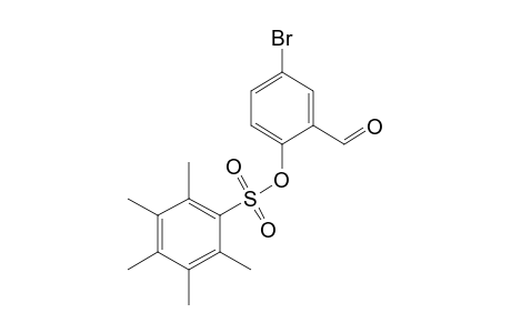 pentamethylbenzenesulfonic acid, 4-bromo-2-formylphenyl ester