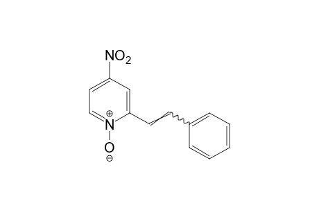 4-nitro-2-styrylpyridine, 1-oxime