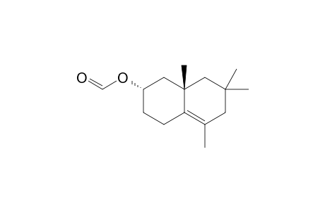 (2RS,8ARS)-1,2,3,4,6,7,8,8A-OCTAHYDRO-5,7,7,8A-TETRAMETHYLNAPHTHALENE-2-YL-FORMIATE