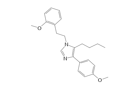 5-Butyl-1-(2-methoxyphenethyl)-4-(4-methoxyphenyl)-1H-imidazole