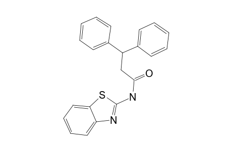 Propanamide, N-(2-benzothiazolyl)-3,3-diphenyl-