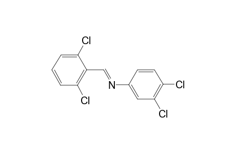 N-(3,4-Dichlorophenyl)-N-[(E)-(2,6-dichlorophenyl)methylidene]amine