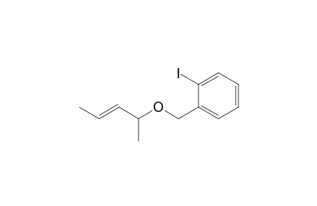1-iodanyl-2-[[(E)-pent-3-en-2-yl]oxymethyl]benzene