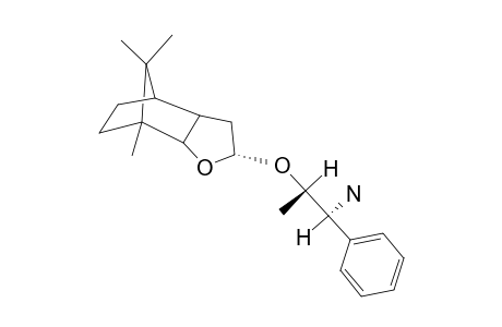 [2S-(2-ALPHA-(ALPHA(R*),BETA(R*)),3A-ALPHA,4-BETA,7-BETA,7A-ALPHA)]-ALPHA-[1-[(OCTAHYDRO-7,8,8-TRIMETHYL-4,7-METHANOBENZOFURAN-2-YL)-OXY]-ETHYL]-BENZOLMETHANAM