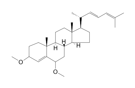 Cholesta-4,21,24-triene, 3,5-dimethoxy-