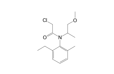 aR, N-(1S)(-)-2-chloro-6'-ethyl-N-(2-methoxy-1-methylethyl)-o-acetotoluidide