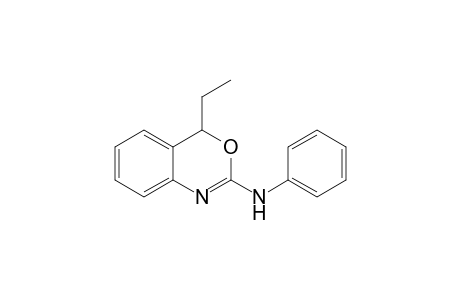 4-Ethyl-N-phenyl-4H-3,1-benzoxazin-2-amine