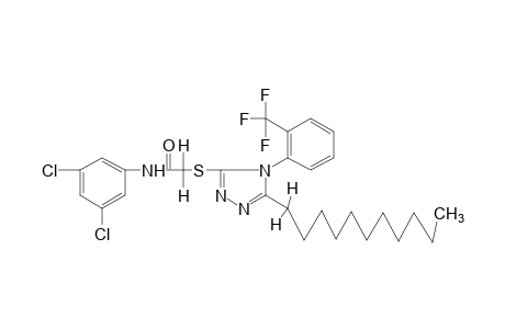 3',5'-dichloro-2-{[4-(alpha,alpha,alpha-trifluoro-o-tolyl)-5-undecyl-4H-1,2,4-triazol-3-yl]thio}acetanilide