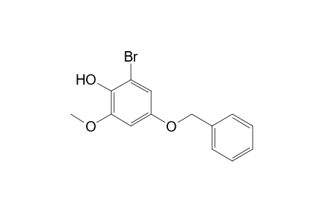 4-BENZYLOXY-2-BROMO-6-METHOXYPHENOL