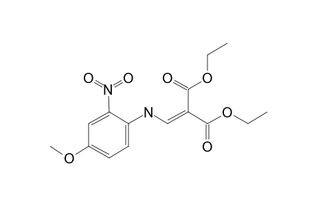 Ethyl .alpha.-carbethoxy-.beta.-[4-methoxy-2-nitroanilino]acrylate