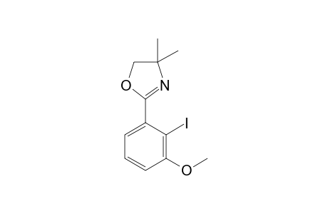 2-(2-iodanyl-3-methoxy-phenyl)-4,4-dimethyl-5H-1,3-oxazole