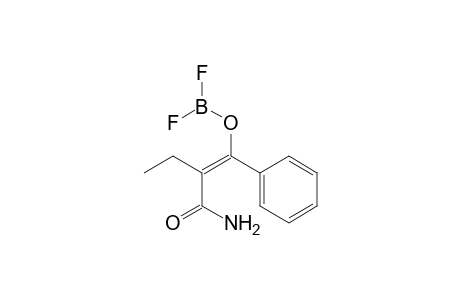 Butanamide, 2-[[(difluoroboryl)oxy]phenylmethylene]-