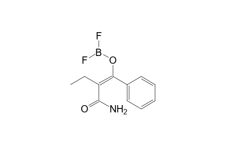 Butanamide, 2-[[(difluoroboryl)oxy]phenylmethylene]-