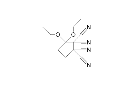 2,2,3,3-Tetracyano-1,1-diethoxy-cyclopentane