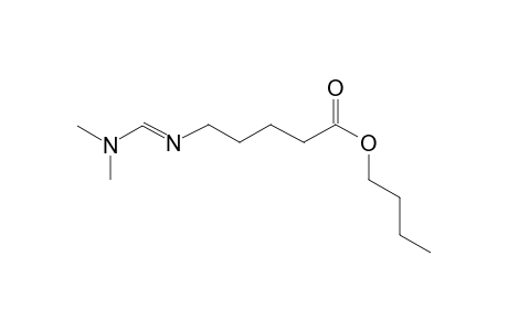 5-Aminovaleric acid, N-dimethylaminomethylene-, butyl ester