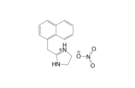 2-(1-naphthylmethyl)-4,5-dihydro-1H-imidazol-1-ium nitrate