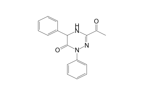3-Acetyl-1,5-diphenyl-4,5-dihydro-1H-[1,2,4]triazin-6-one