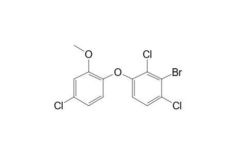 2-Bromo-1,3-dichloro-4-(4-chloro-2-methoxyphenoxy)benzene