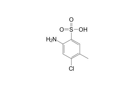 6-amino-4-chloro-m-toluenesulfonic acid