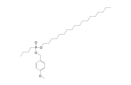 Butylphosphonic acid, 4-methoxybenzyl octadecyl ester