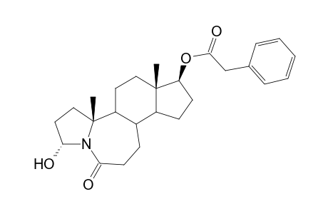 3-.alpha.,17.beta.-Dihydroxy-5-aza-A-nor-B-homoandrostan-6-one Benzoate