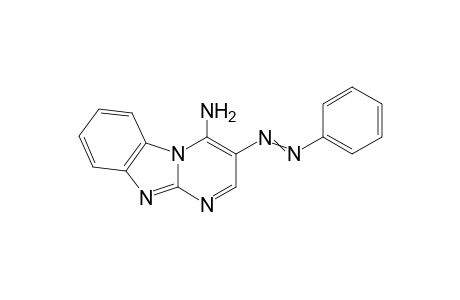 3-(Phenyldiazenyl)benzo[4,5]imidazo[1,2-a]pyrimidin-4-amine