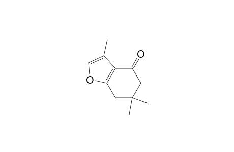 3,6,6-trimethyl-5,7-dihydro-1-benzofuran-4-one