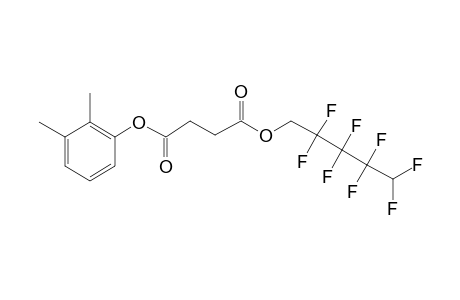 Succinic acid, 2,2,3,3,4,4,5,5-octafluoropentyl 2,3-dimethylphenyl ester