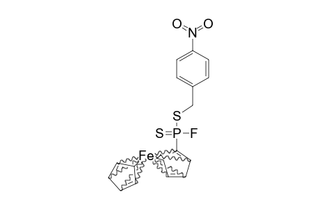 4-NITROBENZYL-FERROCENYLPHOSPHONOFLUORIDODITHIOATE