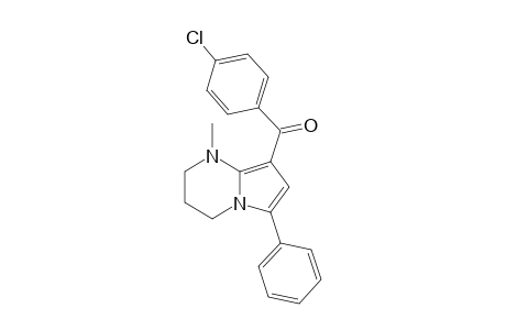 8-(4-Chlorobenzoyl)-1-methyl-6-phenyl-1,2,3,4-tetrahydro-1H-pyrrolo[1,2-a]pyrimidine