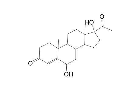 17-acetyl-6,17-dihydroxy-10,13-dimethyl-2,6,7,8,9,11,12,14,15,16-decahydro-1H-cyclopenta[a]phenanthren-3-one