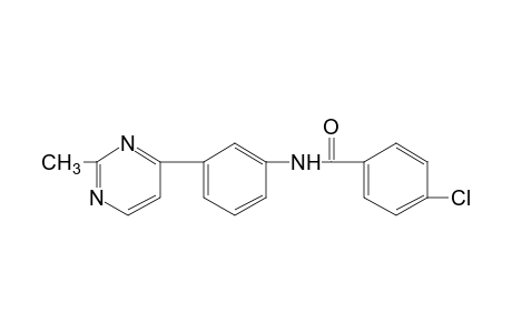 4-chloro-3'-(2-methyl-4-pyrimidinyl)benzanilide