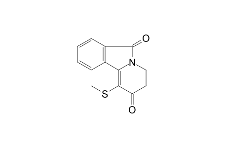 1-(methylthio)-3,4-dihydropyrido[1,2-b]isoindole-2,6-quinone