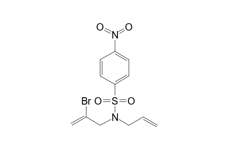 N-(2-bromanylprop-2-enyl)-4-nitro-N-prop-2-enyl-benzenesulfonamide
