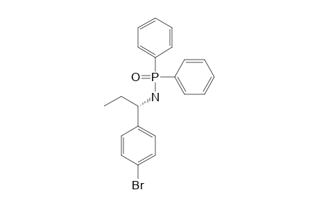 N-[(1S)-1-(4-BROMOPHENYL)-PROPYL]-P,P-DIPHENYLPHOSPHINIC-AMIDE