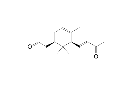 3-Cyclohexene-1-acetaldehyde, 4,6,6-trimethyl-5-(3-oxo-1-butenyl)-, [1R-[1.alpha.,5.alpha.(E)]]-