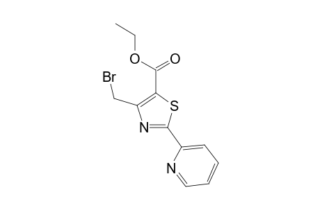 Ethyl 2(2-pyridyl)-4-(bromomethyl)thiazole-5-carboxylate