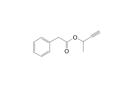 Benzeneacetic acid, 1-methyl-2-propynyl ester