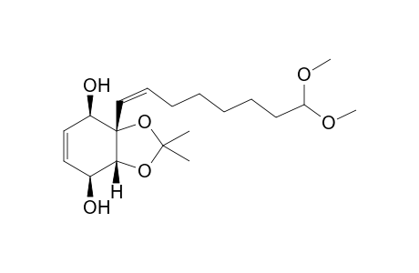 (3aS,4R,7S,7aR)-3a-((Z)-8,8-dimethoxyoct-1-en-1-yl)-2,2-dimethyl-3a,4,7,7a-tetrahydrobenzo[d][1,3]dioxole-4,7-diol