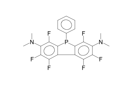 5H-Dibenzophosphole-3,7-diamine, 1,2,4,6,8,9-hexafluoro-N,N,N',N'-tetramethyl-5-phenyl-